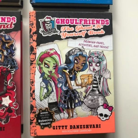 ❤️‍🔥 2 For $30 ❤️‍🔥 Monster High - Ghoul School Books #2, #3, #4, #4.5 - Picture 5 of 16